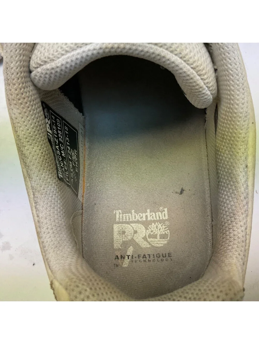 Timberland PRO Women's A5SSU Setra CTCP Low Athletic Work Shoes White Size 8.5W